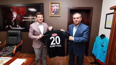 Başkan Subaşıoğlu'na Denizlispor Forması
