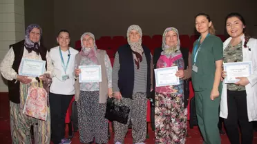 Beypazarı'nda Diyabet Hastalarına Sertifika Töreni