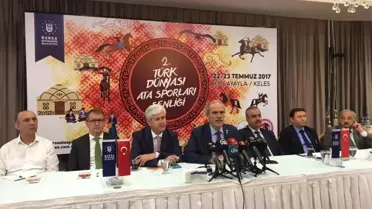 Türk Dünyası Ata Sporları Şenliği'nde Bursa'da Buluşuyor