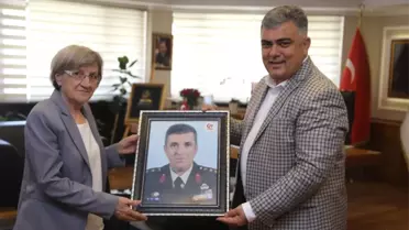15 Temmuz Şehidi Annesinden Özgüven'e Ziyaret