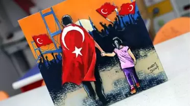 15 Temmuz'un Sembol Fotoğrafını Üç Boyuta Taşıdılar