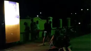 2 Kişinin Hayatını Kaybettiği Kos'ta Deprem Sonrası Yaşananlar Kamerada