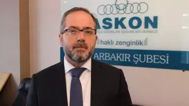 Askon Diyarbakır Şube Başkanı Aydın Altaç Açıklaması