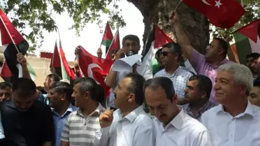 Osmaniye'de İsrail Protesto Edildi