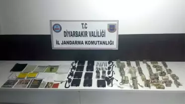 Lice'deki Operasyonlarda 1 Ton Amonyum Nitrat Ele Geçirildi