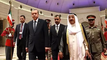 Cumhurbaşkanı Erdoğan Kuveyt'te