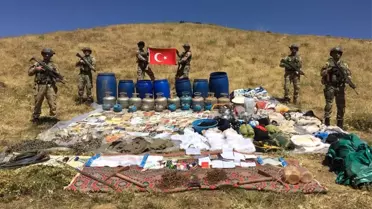 PKK'nın 2 Odalı Sığınağı Imha Edildi