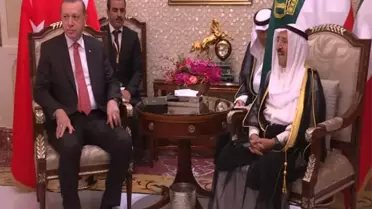 Cumhurbaşkanı Erdoğan Kuveyt'te