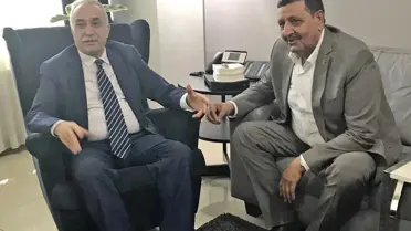 Özyavuz'dan Bakan Fakıbaba'ya Hayırlı Olsun Ziyareti