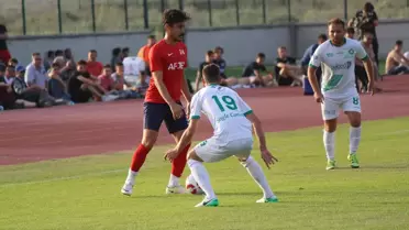 Afjet Afyonspor'un Hazırlık Maçı