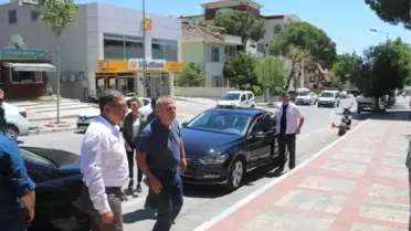 Kocaoğlu ve Sesli'den Yangın Bölgesine Ziyaret