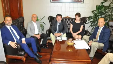 Samsun Tso ile Drama Tso İşbirliği İmkanlarını Görüştü