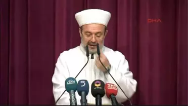 Görmez; Diyanet Teşkilatı Bir Daha Sapkın Hiçbir Dini Yapı Konusunda 40 Yıl Gecikmiş Olmanın...
