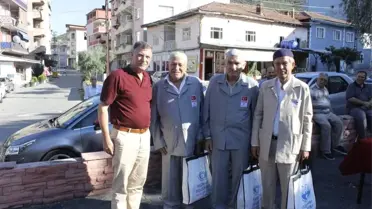 Vezirhan'da Kutsal Topraklara Gidecek Hacı Adayları Uğurlandı