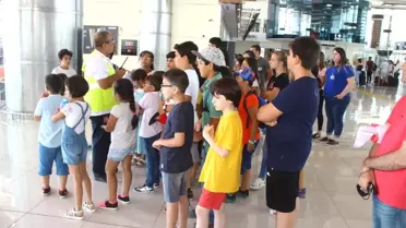 Minik Öğrenciler Havacılıkla Tanıştı