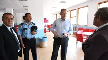 Vali Yavuz, Polis Meslek Eğitim Merkezinde İncelemelerde Bulundu