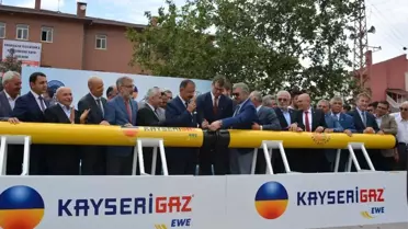Yahyalı ve Yeşilhisar Doğalgaza Kavuştu
