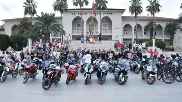 Motorculardan Sessiz Protesto