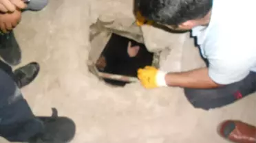Çareyi, Fosseptik Çukuruna Girmekte Buldu