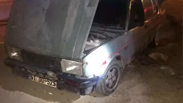 Araç Yangını Korkuttu