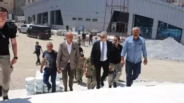 Vali Toprak, Spor Kompleksini Ziyaret Etti