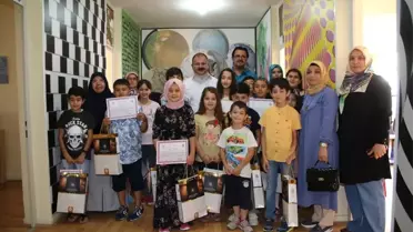 Deneme ve Bilim Merkezi Öğrencileri Sertifikalarını Aldı