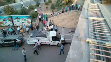 Birecik'te Kamyonet Köprüden Düştü: 3 Yaralı