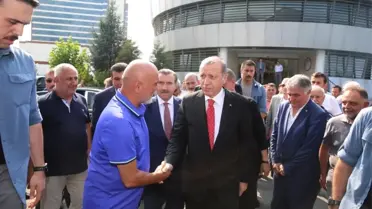 Cumhurbaşkanı Erdoğan Rize'den Ayrıldı