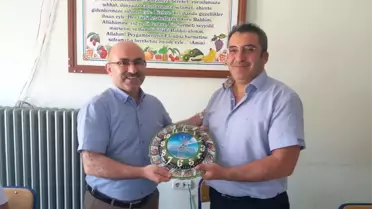 İlçe Milli Eğitim Şube Müdürü Alp'e Veda Yemeği