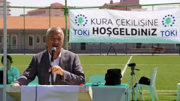 İncesu'da TOKİ Konutları İçin Kuralar Çekildi