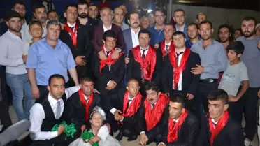 Muş'ta Engelli Gençler İçin Temsili Düğün