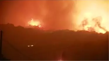 Korsika'da Orman Yangınları: Bin Kişi Tahliye Edildi