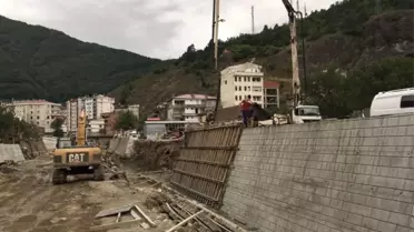 Artvin'de Taşkın Koruma Çalışmaları Devam Ediyor