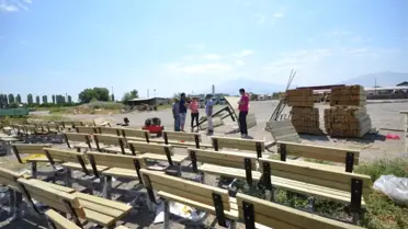 Iğdır'a Yeni Park ve Bahçe Ekipmanları