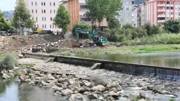 Fatsa Elekçi Irmağı Yatağı Temizleniyor