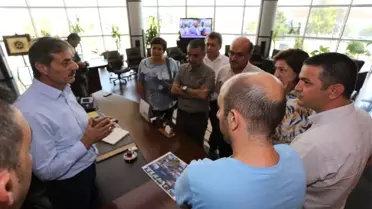 Turizm Bakanlığı Heyetinden, Başkan Alemdar'a Ziyaret