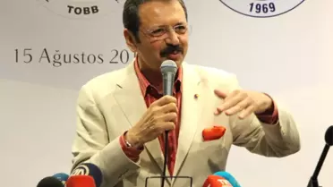 TOBB Başkanı Hisarcıklıoğlu Samsun'da Açıklaması