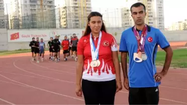 Görme Engelli Atlet Çift, Olimpiyatlara Hazırlanıyor