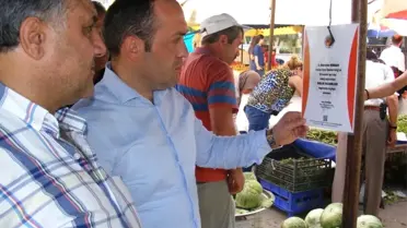 Kaymakam Köylü Pazarını Denetledi
