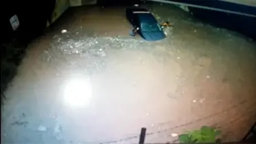 Aracına Güvenip Sele Daldı, Boğulmaktan Son Anda Kurtuldu