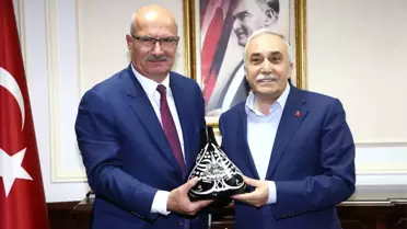 ATO Yönetimi Gıda, Tarım ve Hayvancılık Bakanı Fakıbaba'yı Ziyaret Etti