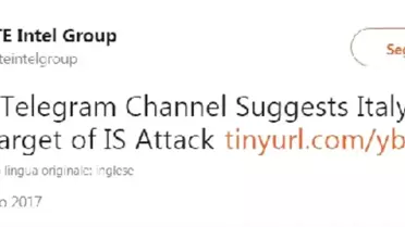 Site Intel Group: Işid'in Bundan Sonraki Hedefi İtalya