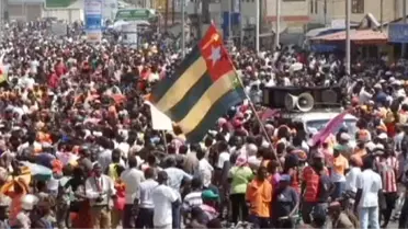 Togo'da Muhaliflerden Protesto