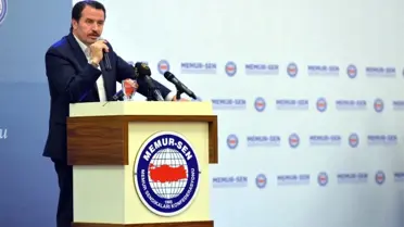 Memur-Sen Genel Başkanı Yalçın'dan Hükümetin Zam Teklifine İlişkin Açıklama