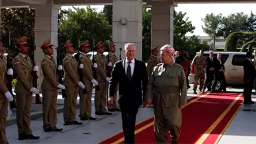 ABD Savunma Bakanı Mattis'in Irak Ziyareti