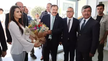 Orman ve Su İşleri Bakanı Prof. Dr. Eroğlu, Niğde Belediyesi'ni Ziyaret Etti