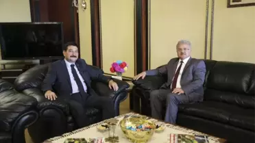 Rize Emniyet Müdürü Aksoy'dan Başkan Kasap'a Veda Ziyareti