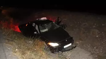 Sivas'ta Trafik Kazası: 1 Ölü 1 Yaralı