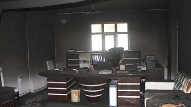 AK Parti Gevaş İlçe Başkanının Bürosu Kundaklandı