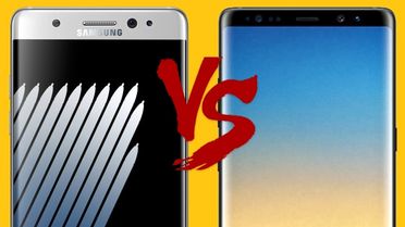 Galaxy Note 7 ve Galaxy Note 8 Karşılaştırma